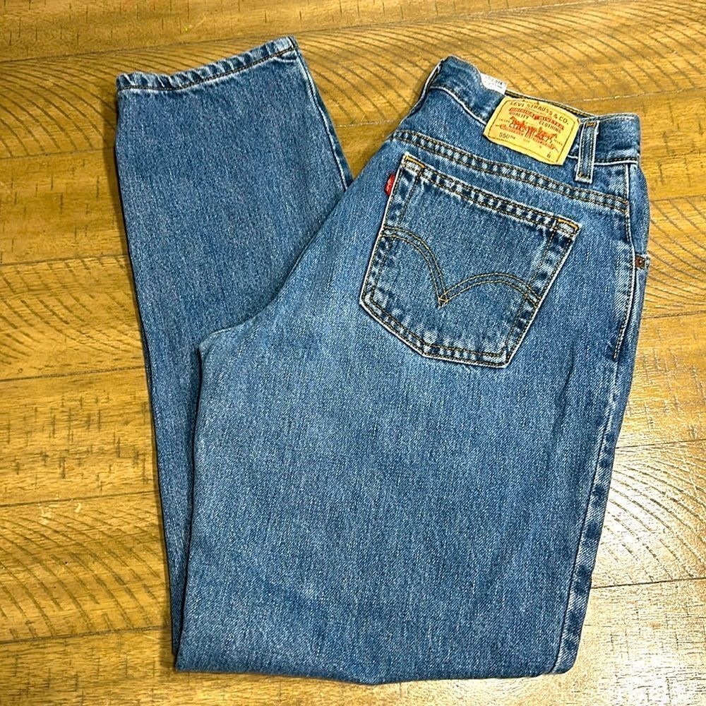 Levi’s 550 classic relaxed jeans size 12
